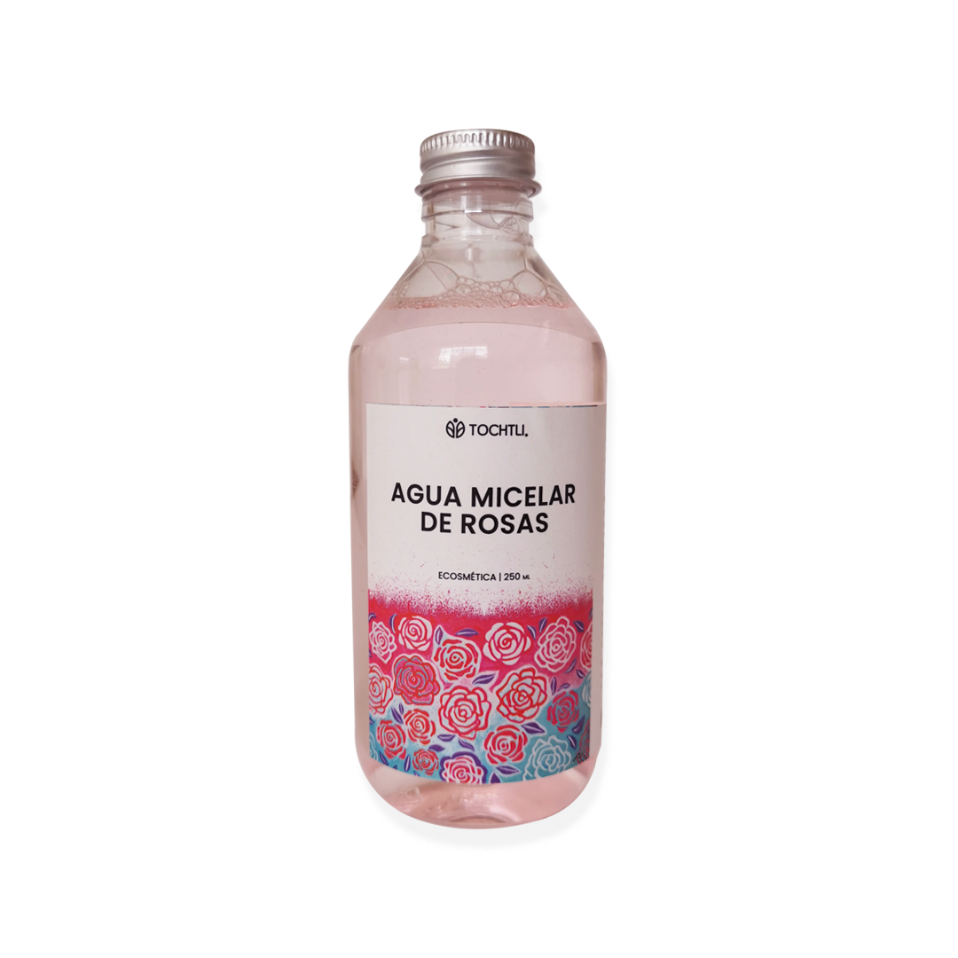 Agua micelar de rosas