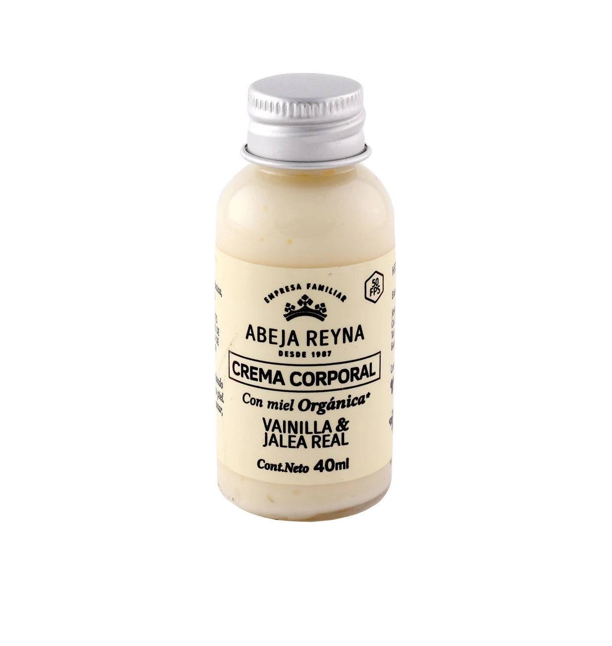 Crema corporal vainilla y jalea real