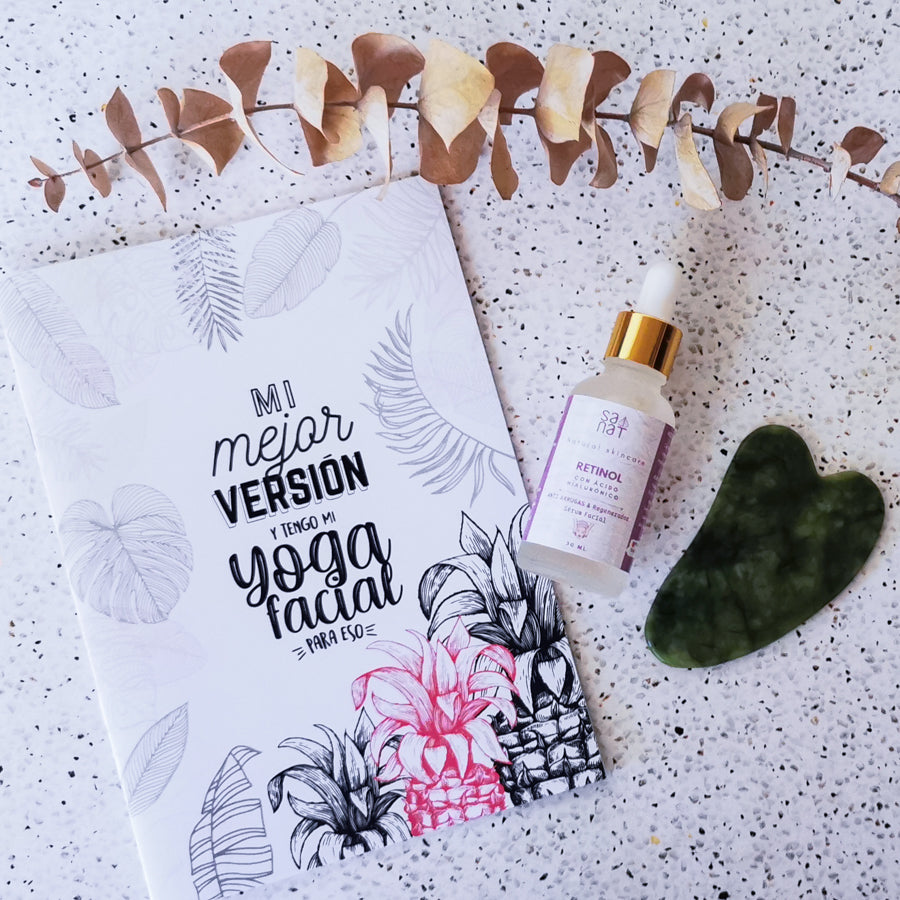 Kit yoga facial