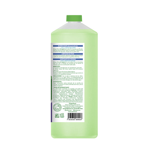 Newen desinfectante natural multipropósito con fragancia floral